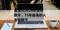 属兔人2024年吉祥数字，75年属兔的人吉祥数字