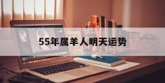 55年属羊人明天运势