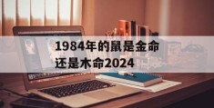 1984年的鼠是金命还是木命2024