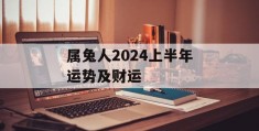 属兔人2024上半年运势及财运